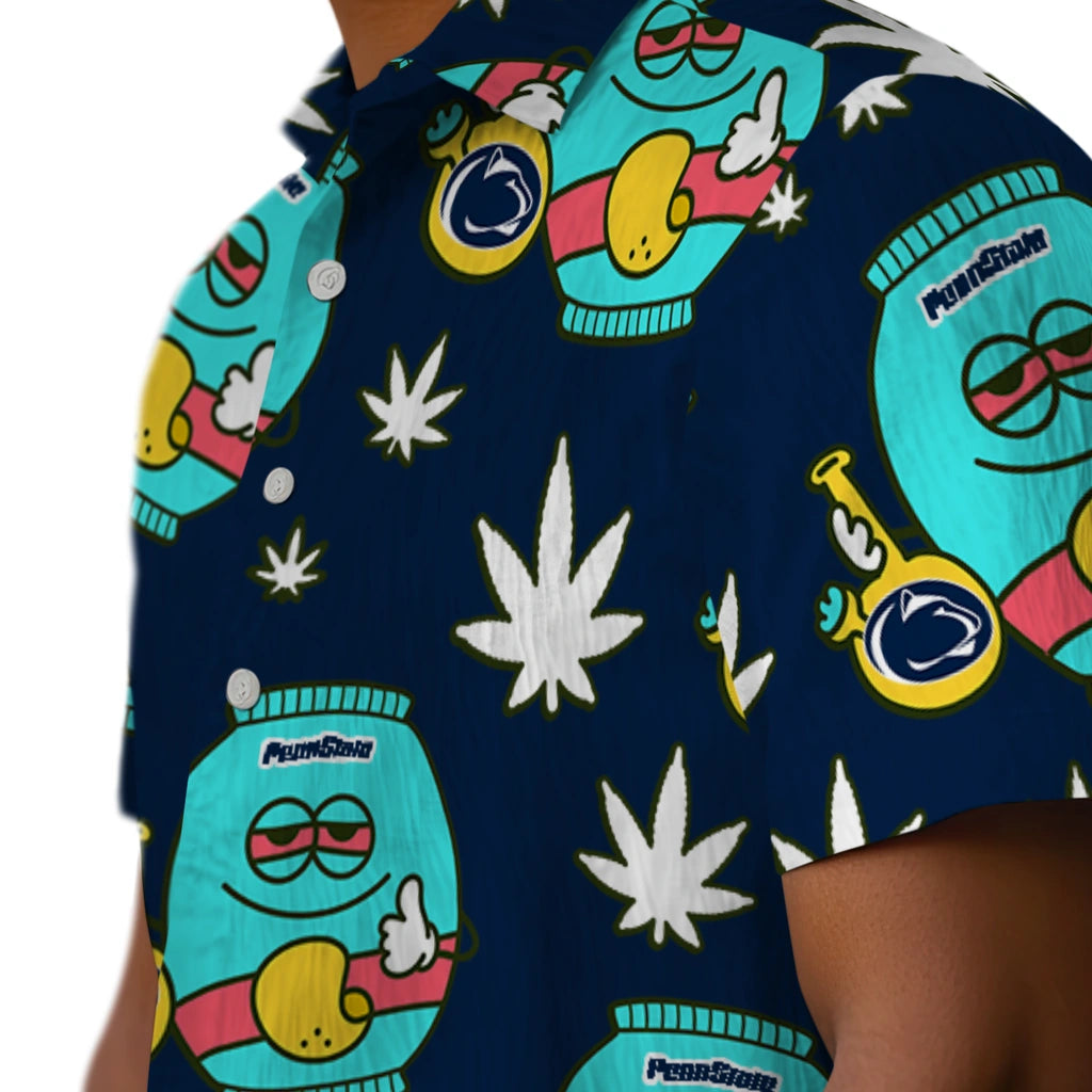 Penn State Nittany Lions Hawaiian Shirt - Chill Vibe | Hula Hawaiian Shirts