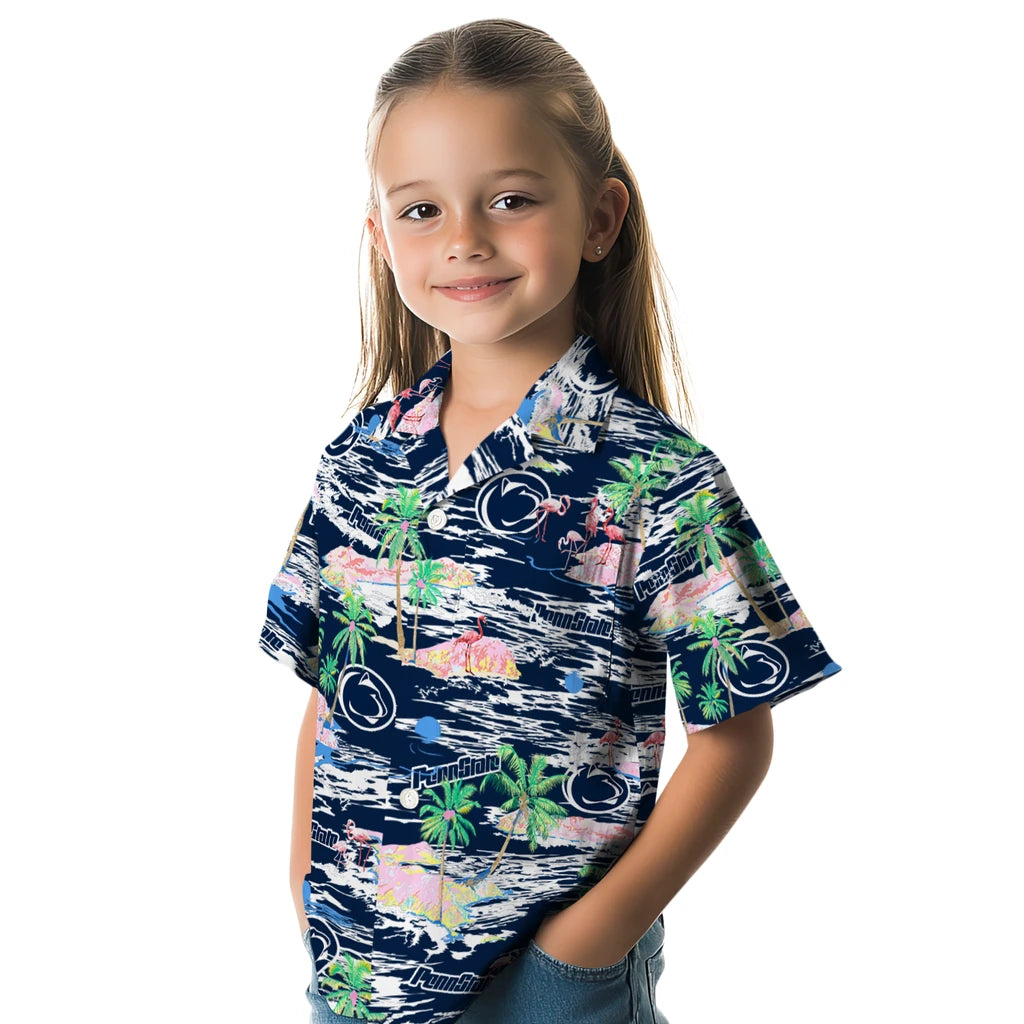 Penn State Nittany Lions Hawaiian Shirt - Hawaii Island | Hula Hawaiian Shirts
