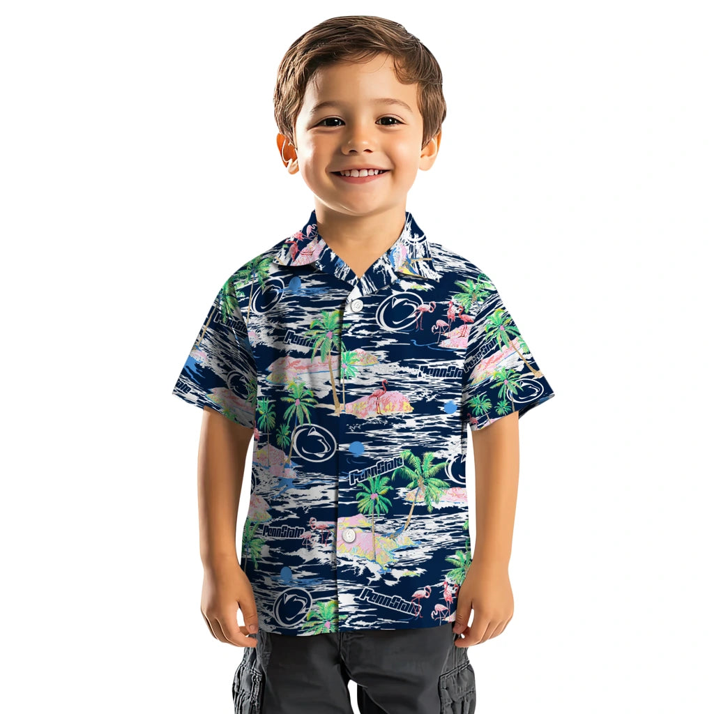 Penn State Nittany Lions Hawaiian Shirt - Hawaii Island | Hula Hawaiian Shirts
