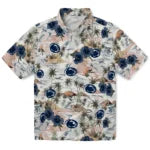 Penn State Nittany Lions Hawaiian Shirt - Hibiscus Seaside | Hula Hawaiian Shirts