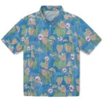 Philadelphia 76ers Hawaiian Shirt - Anthurium Overlay | Hula Hawaiian Shirts