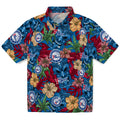 Philadelphia 76ers Hawaiian Shirt - Hibiscus Tiki Jungle | Hula Hawaiian Shirts