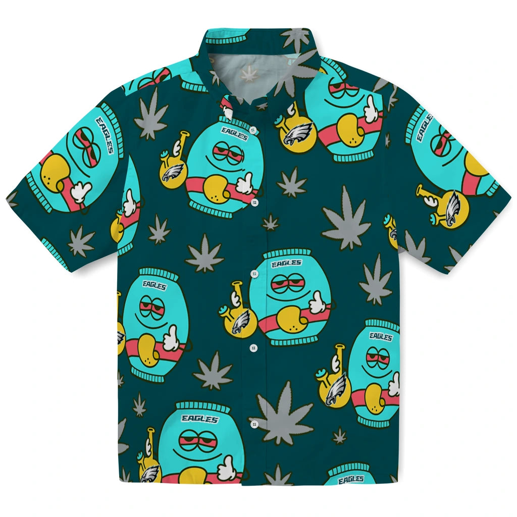 Philadelphia Eagles Hawaiian Shirt - Chill Vibe | Hula Hawaiian Shirts