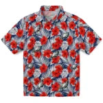 Philadelphia Eagles Hawaiian Shirt - Hibiscus Fiesta | Hula Hawaiian Shirts