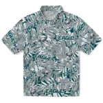 Philadelphia Eagles Hawaiian Shirt - Hibiscus Overlay | Hula Hawaiian Shirts