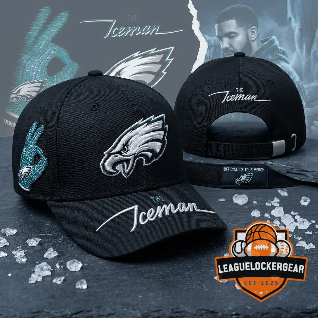 Philadelphia Eagles The Iceman Drake Pullover Hoodie - LeagueLockerGear