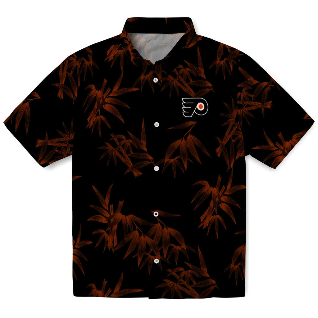 Philadelphia Flyers Hawaiian Shirt - Bamboo Branches | Hula Hawaiian Shirts