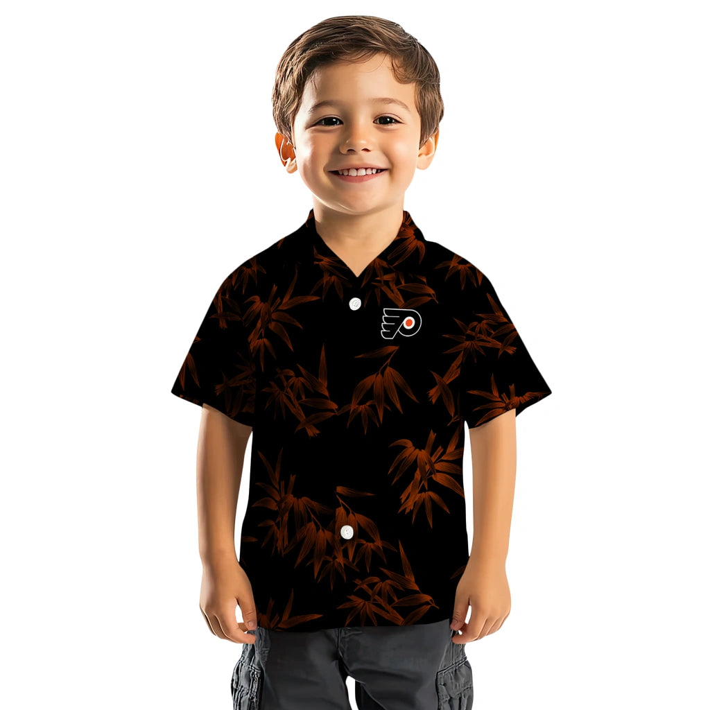 Philadelphia Flyers Hawaiian Shirt - Bamboo Branches | Hula Hawaiian Shirts