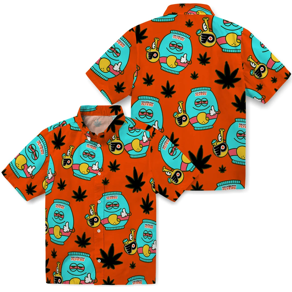 Philadelphia Flyers Hawaiian Shirt - Chill Vibe | Hula Hawaiian Shirts
