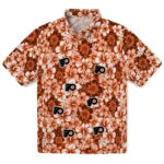 Philadelphia Flyers Hawaiian Shirt - Hibiscus Blooms | Hula Hawaiian Shirts