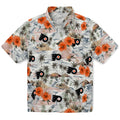 Philadelphia Flyers Hawaiian Shirt - Hibiscus Seaside | Hula Hawaiian Shirts