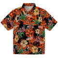 Philadelphia Flyers Hawaiian Shirt - Hibiscus Tiki Jungle | Hula Hawaiian Shirts