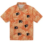 Philadelphia Flyers Hawaiian Shirt - Vintage Palm Tree | Hula Hawaiian Shirts