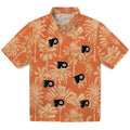Philadelphia Flyers Hawaiian Shirt - Vintage Palm Tree | Hula Hawaiian Shirts