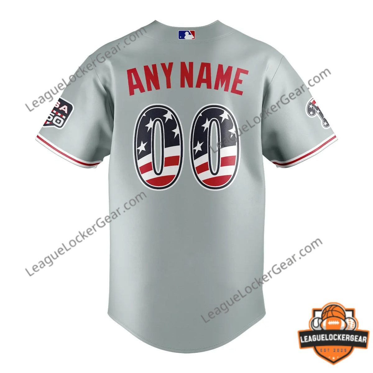Philadelphia Phillies 4th of July Baseball Jersey - LeagueLockerGear