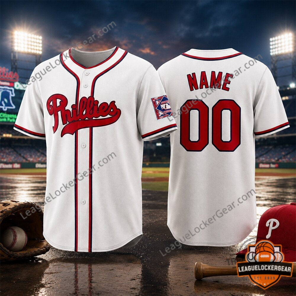 Philadelphia Phillies MLB All-Star Custom Baseball Jersey - LeagueLockerGear