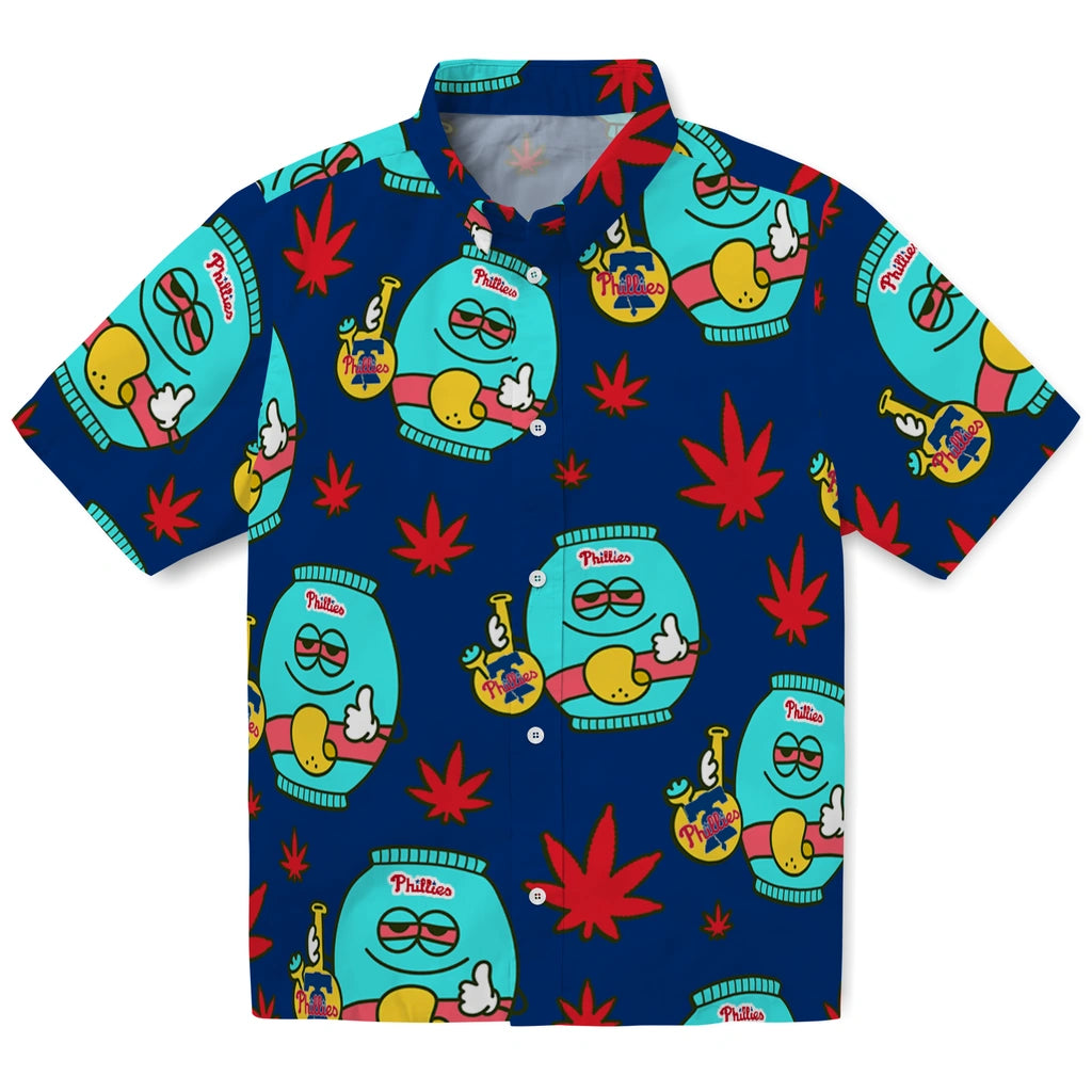 Philadelphia Phillies Hawaiian Shirt - Chill Vibe | Hula Hawaiian Shirts