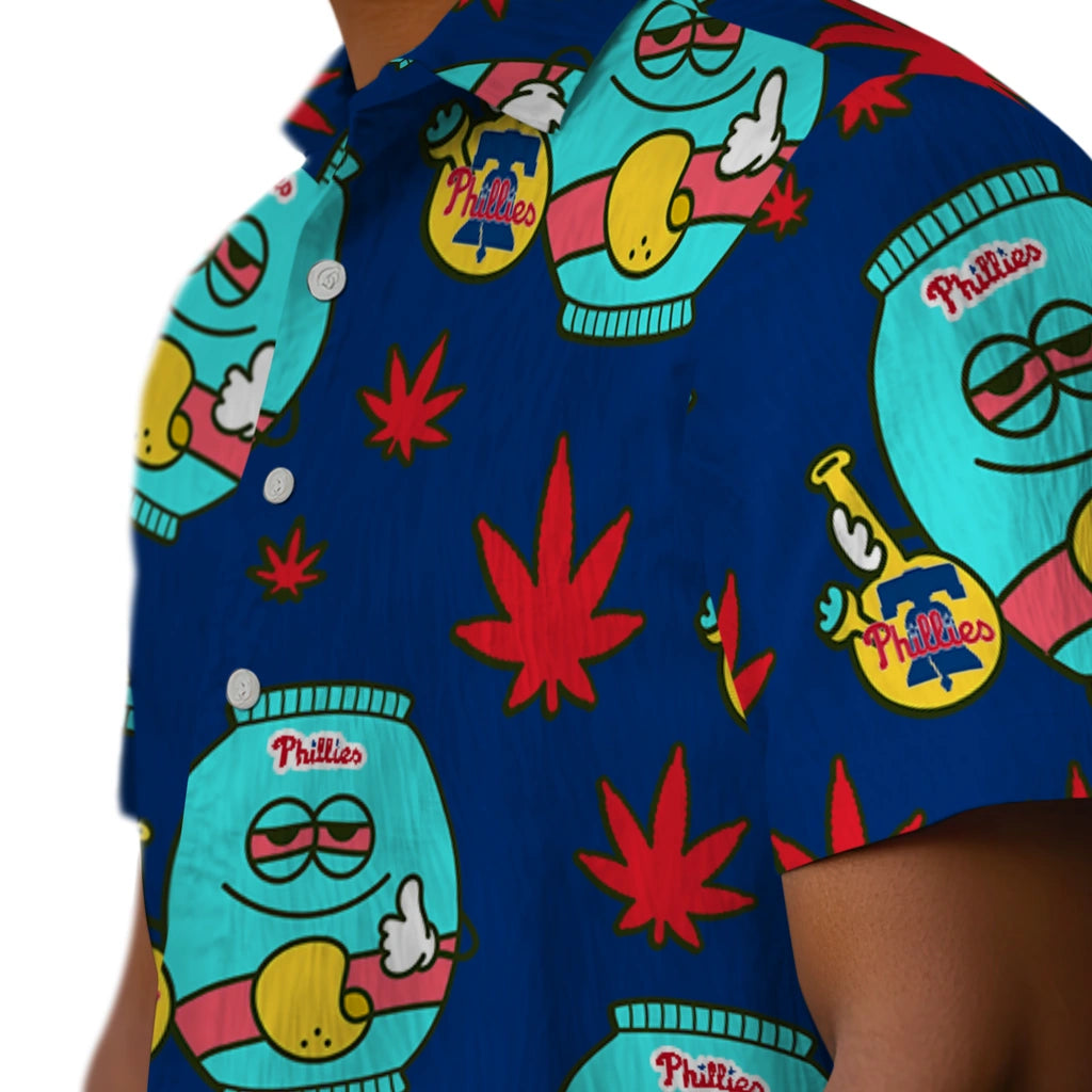 Philadelphia Phillies Hawaiian Shirt - Chill Vibe | Hula Hawaiian Shirts