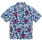Philadelphia Phillies Hawaiian Shirt - Hibiscus Motif | Hula Hawaiian Shirts