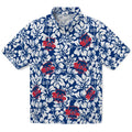 Philadelphia Phillies Hawaiian Shirt - Hibiscus Motif | Hula Hawaiian Shirts