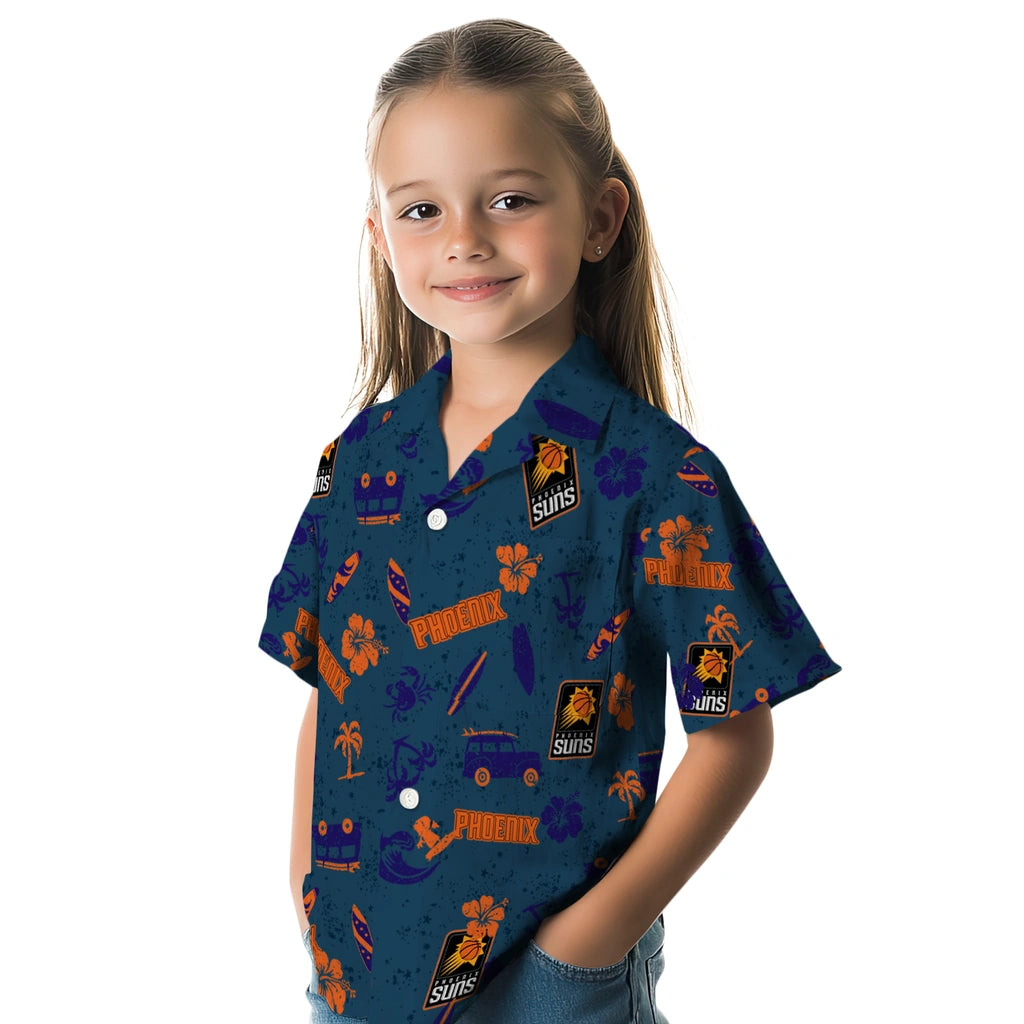 Phoenix Suns Hawaiian Shirt - Beach Vibe | Hula Hawaiian Shirts