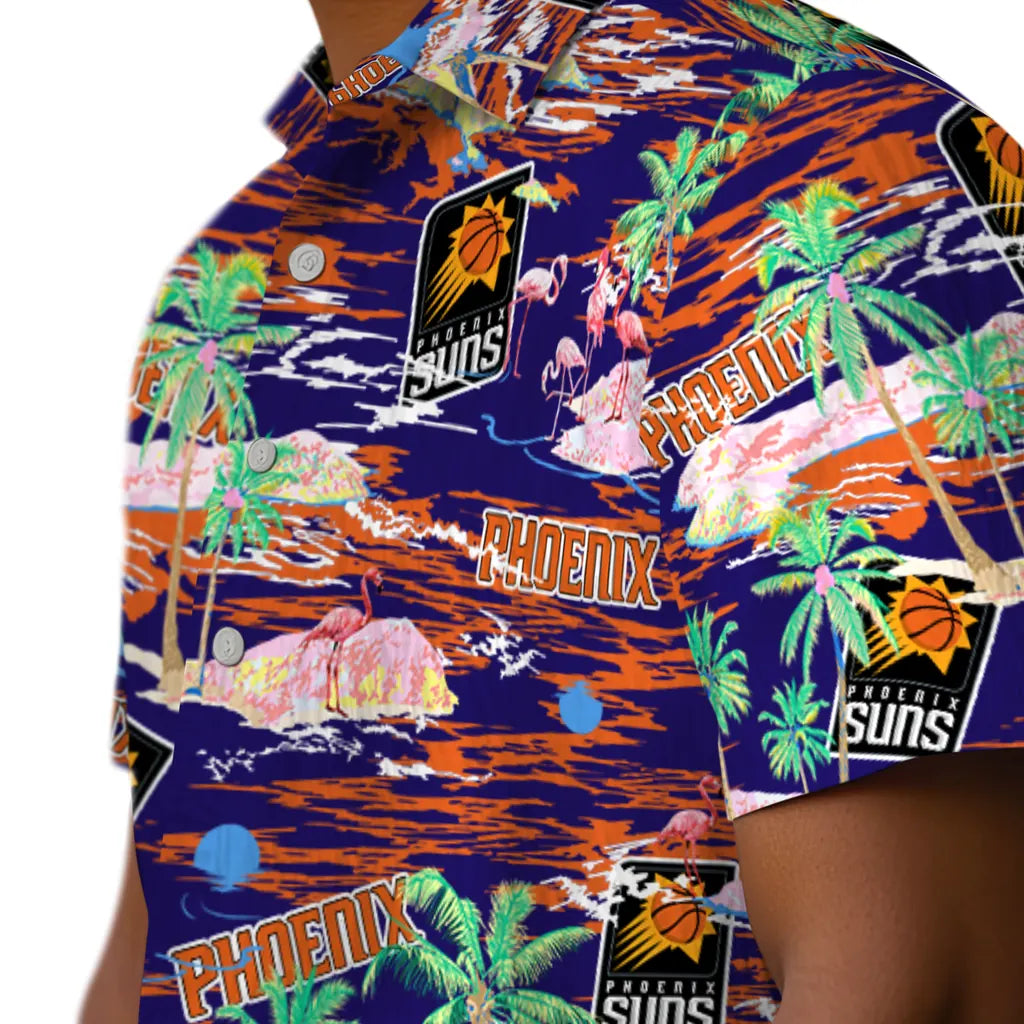 Phoenix Suns Hawaiian Shirt - Hawaii Island | Hula Hawaiian Shirts