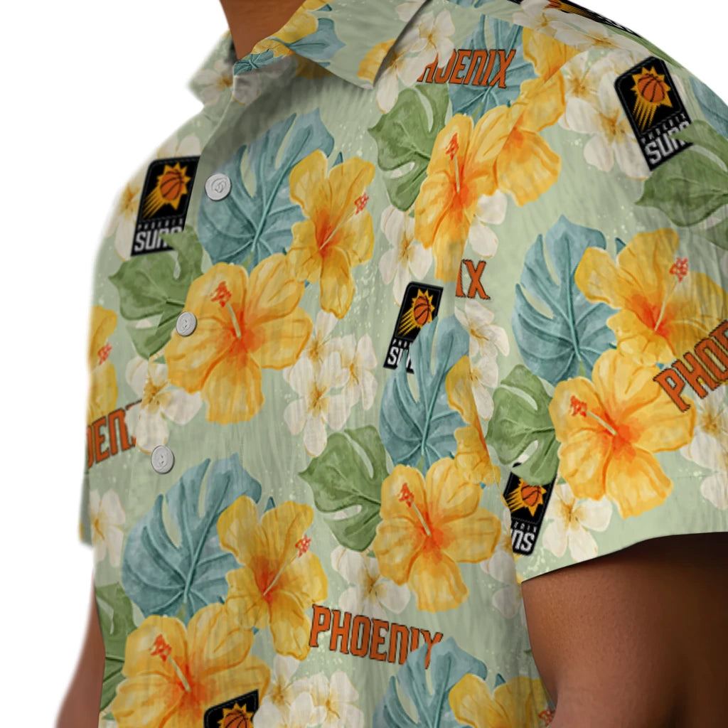 Phoenix Suns Hawaiian Shirt - Hibiscus Mood | Hula Hawaiian Shirts