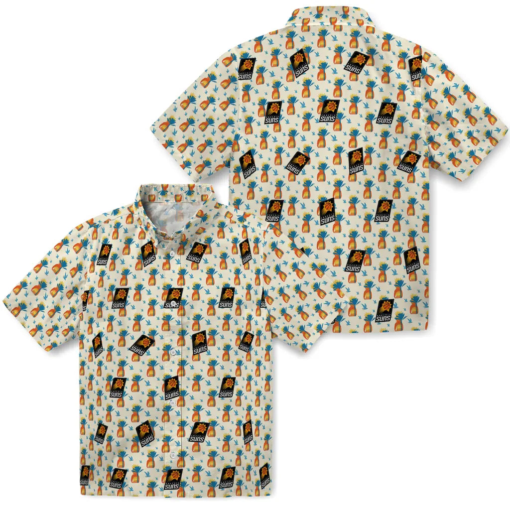 Phoenix Suns Hawaiian Shirt - Pineapple Delight | Hula Hawaiian Shirts