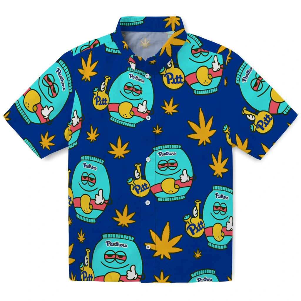 Pittsburgh Panthers Hawaiian Shirt - Chill Vibe | Hula Hawaiian Shirts