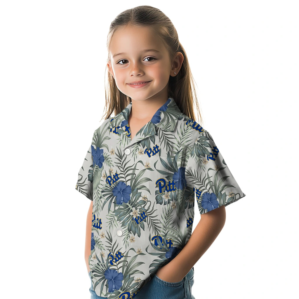 Pittsburgh Panthers Hawaiian Shirt - Hibiscus Designs | Hula Hawaiian Shirts