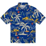 Pittsburgh Panthers Hawaiian Shirt - Palm Tree Island | Hula Hawaiian Shirts