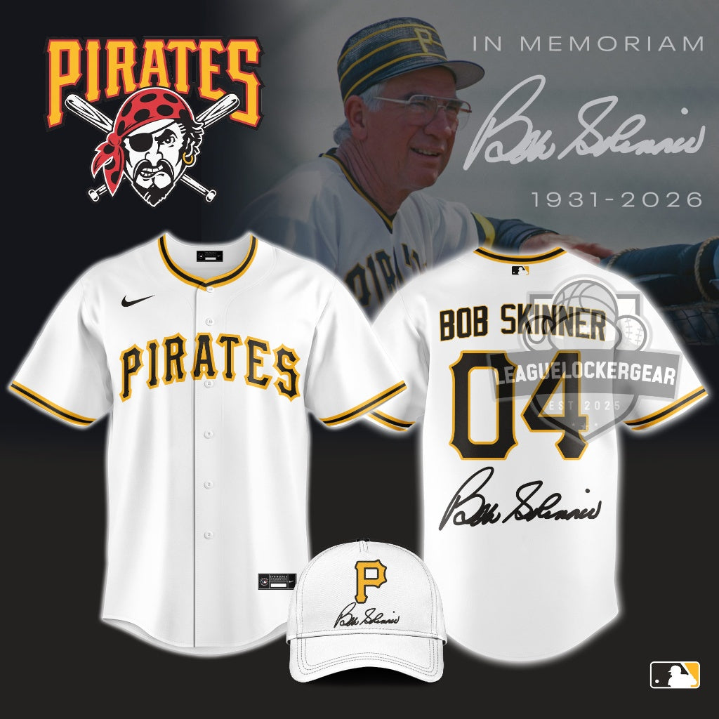 Pittsburgh Pirates x Bob Skinner In Memoriam Jersey - LeagueLockerGear