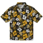 Pittsburgh Pirates Hawaiian Shirt - Hibiscus Flower Design | Hula Hawaiian Shirts
