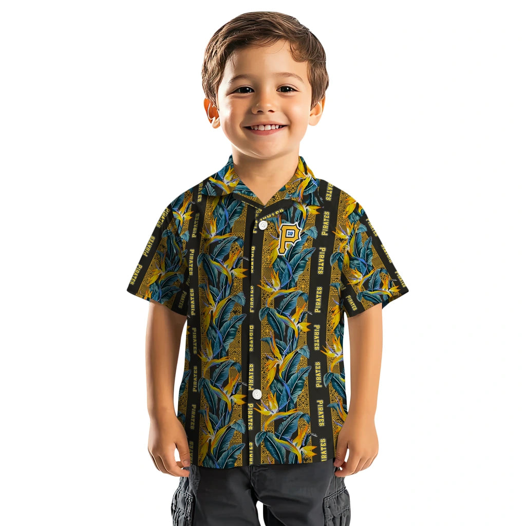 Pittsburgh Pirates Hawaiian Shirt - Paradise Vines | Hula Hawaiian Shirts