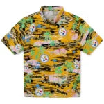 Pittsburgh Steelers Hawaiian Shirt - Hawaii Island | Hula Hawaiian Shirts