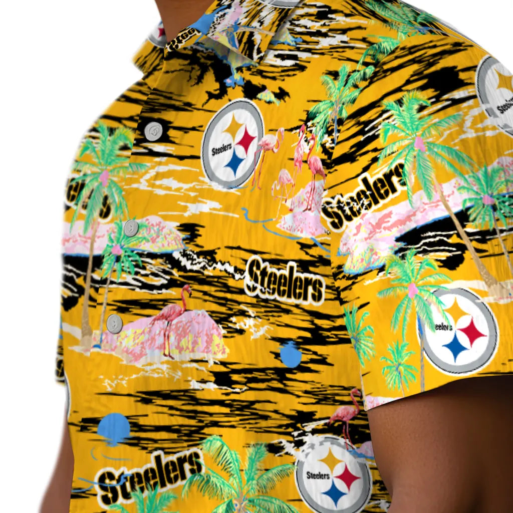 Pittsburgh Steelers Hawaiian Shirt - Hawaii Island | Hula Hawaiian Shirts