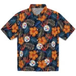 Pittsburgh Steelers Hawaiian Shirt - Hibiscus Foliage | Hula Hawaiian Shirts