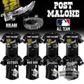 MLB All Team x Post Malone Big Ass Stadium Tour Baseball Jersey - LeagueLockerGear