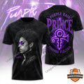 Prince Purple Rain Forever Electric 3D T-Shirt - LeagueLockerGear