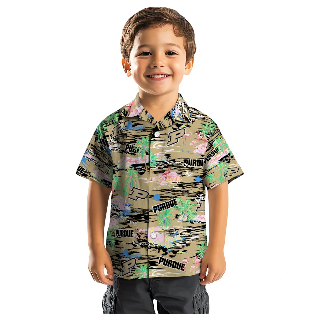 Purdue Boilermakers Hawaiian Shirt - Hawaii Island | Hula Hawaiian Shirts