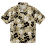 Purdue Boilermakers Hawaiian Shirt - Hibiscus Flower Design | Hula Hawaiian Shirts