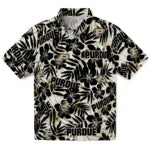 Purdue Boilermakers Hawaiian Shirt - Hibiscus Overlay | Hula Hawaiian Shirts