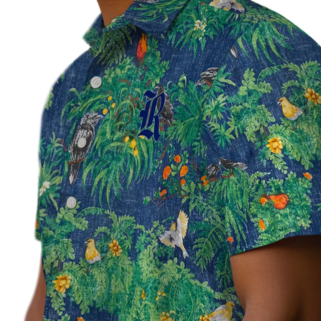 Rice Owls Hawaiian Shirt - Bird Canopy | Hula Hawaiian Shirts