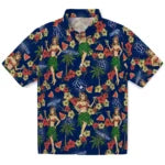 Rice Owls Hawaiian Shirt - Hawaiian Girls Design | Hula Hawaiian Shirts
