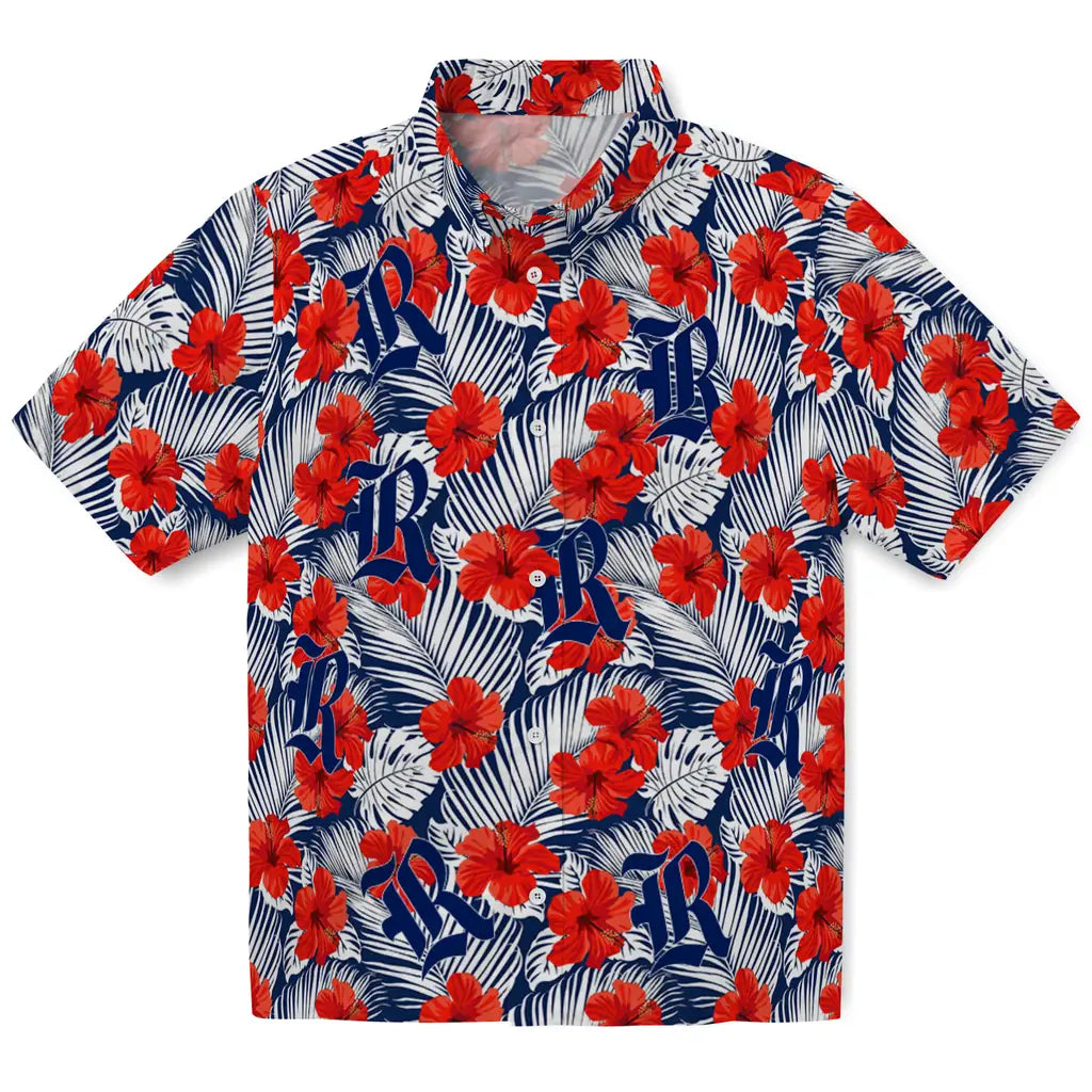 Rice Owls Hawaiian Shirt - Hibiscus Fiesta | Hula Hawaiian Shirts