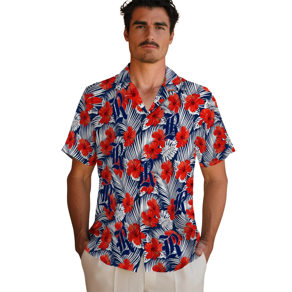 Rice Owls Hawaiian Shirt - Hibiscus Fiesta | Hula Hawaiian Shirts