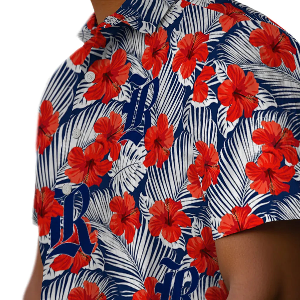 Rice Owls Hawaiian Shirt - Hibiscus Fiesta | Hula Hawaiian Shirts