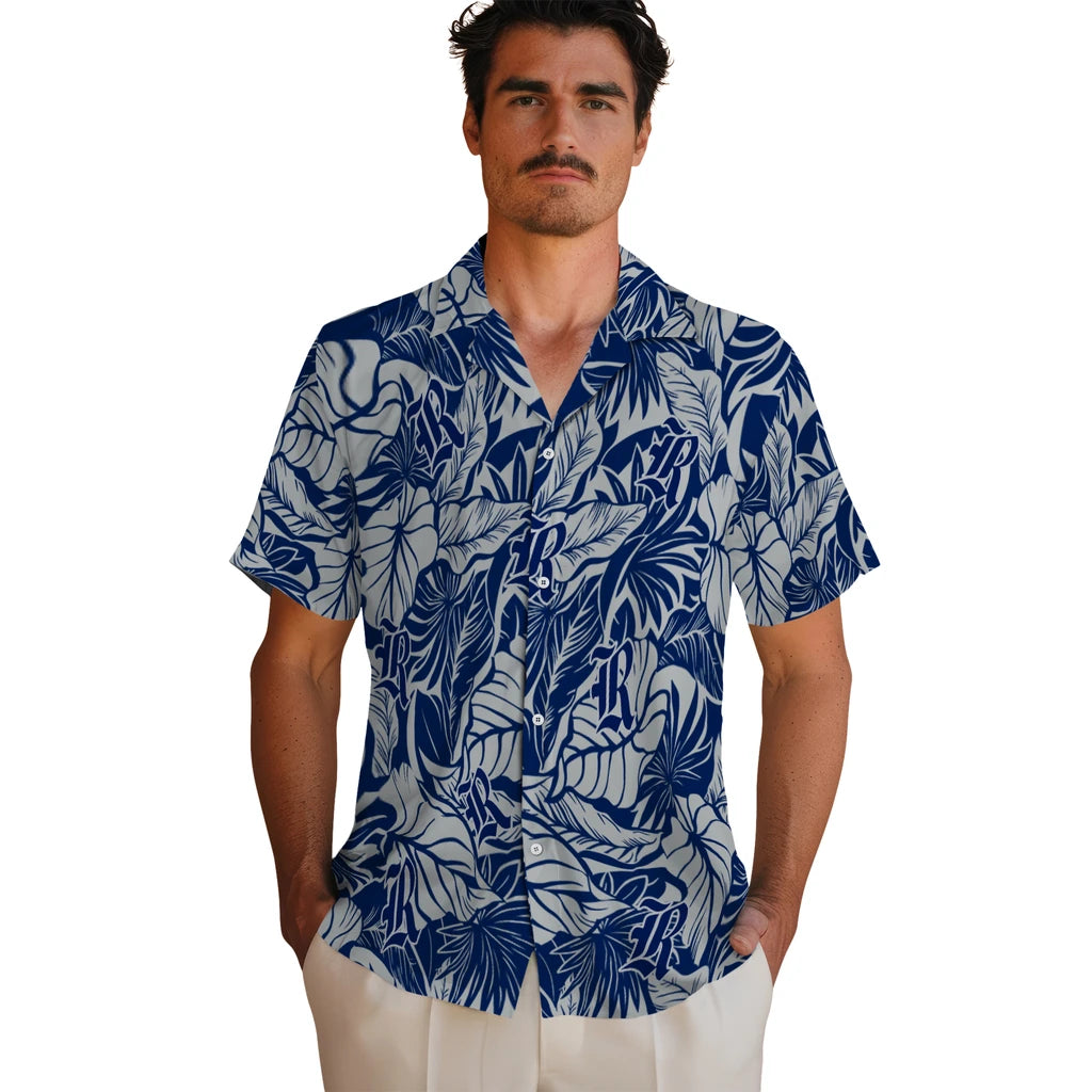 Rice Owls Hawaiian Shirt - Monstera Layer | Hula Hawaiian Shirts