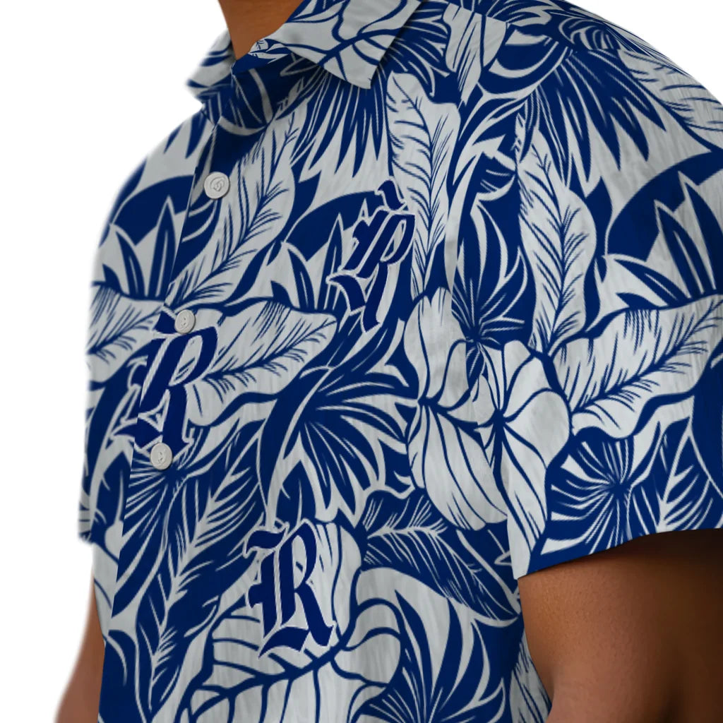 Rice Owls Hawaiian Shirt - Monstera Layer | Hula Hawaiian Shirts
