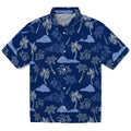 Rice Owls Hawaiian Shirt - Palm And Clouds | Hula Hawaiian Shirts